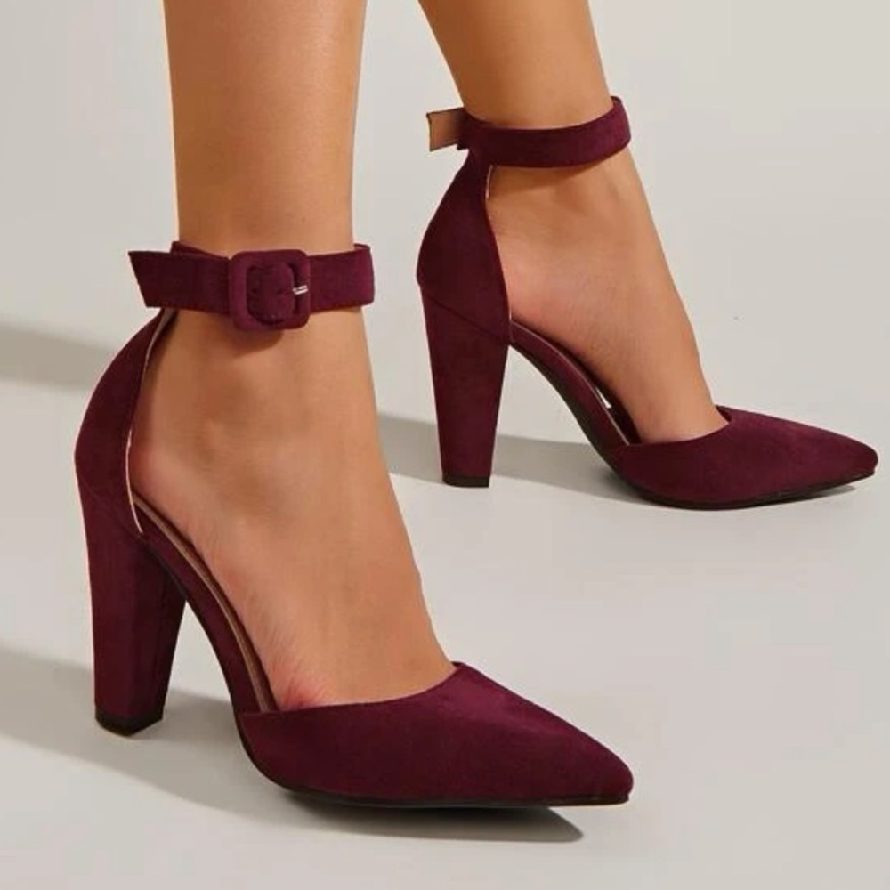 Burgundy Heels